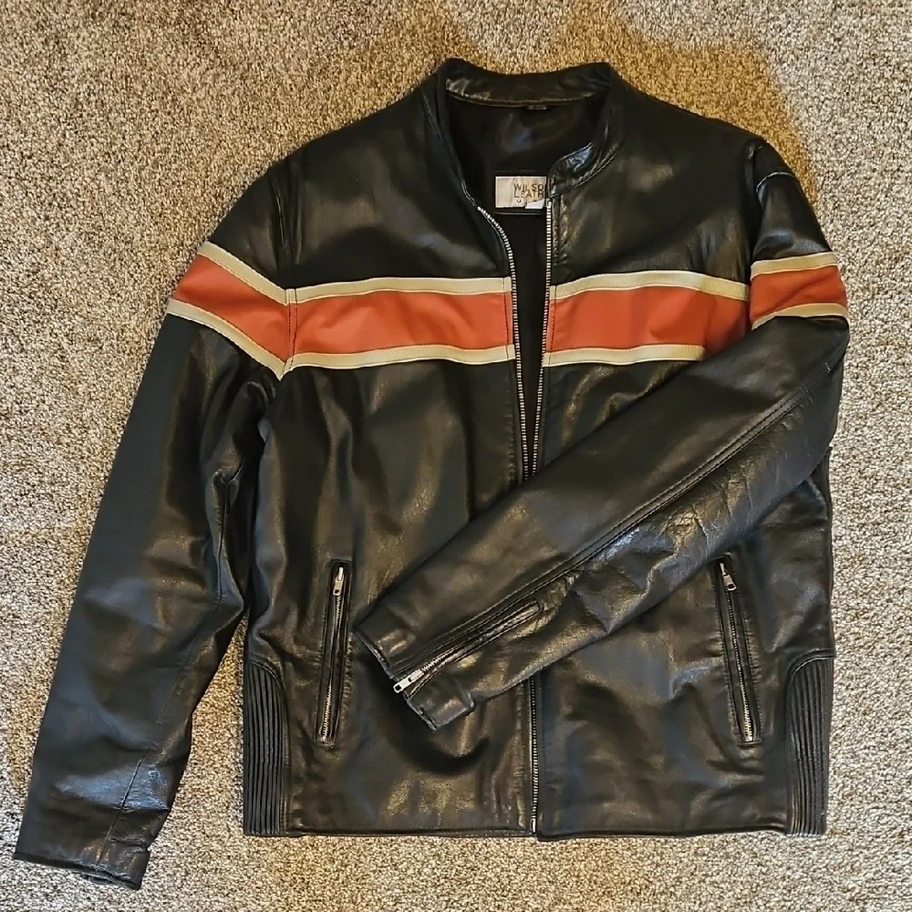Wilsons Leather Varsity Bomber Jacket - Picture 4 of 8